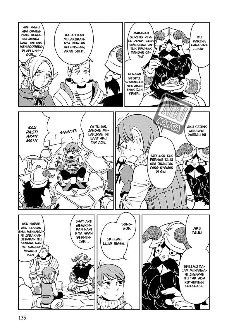 Halaman 24 dari Dungeon Meshi Chapter 5