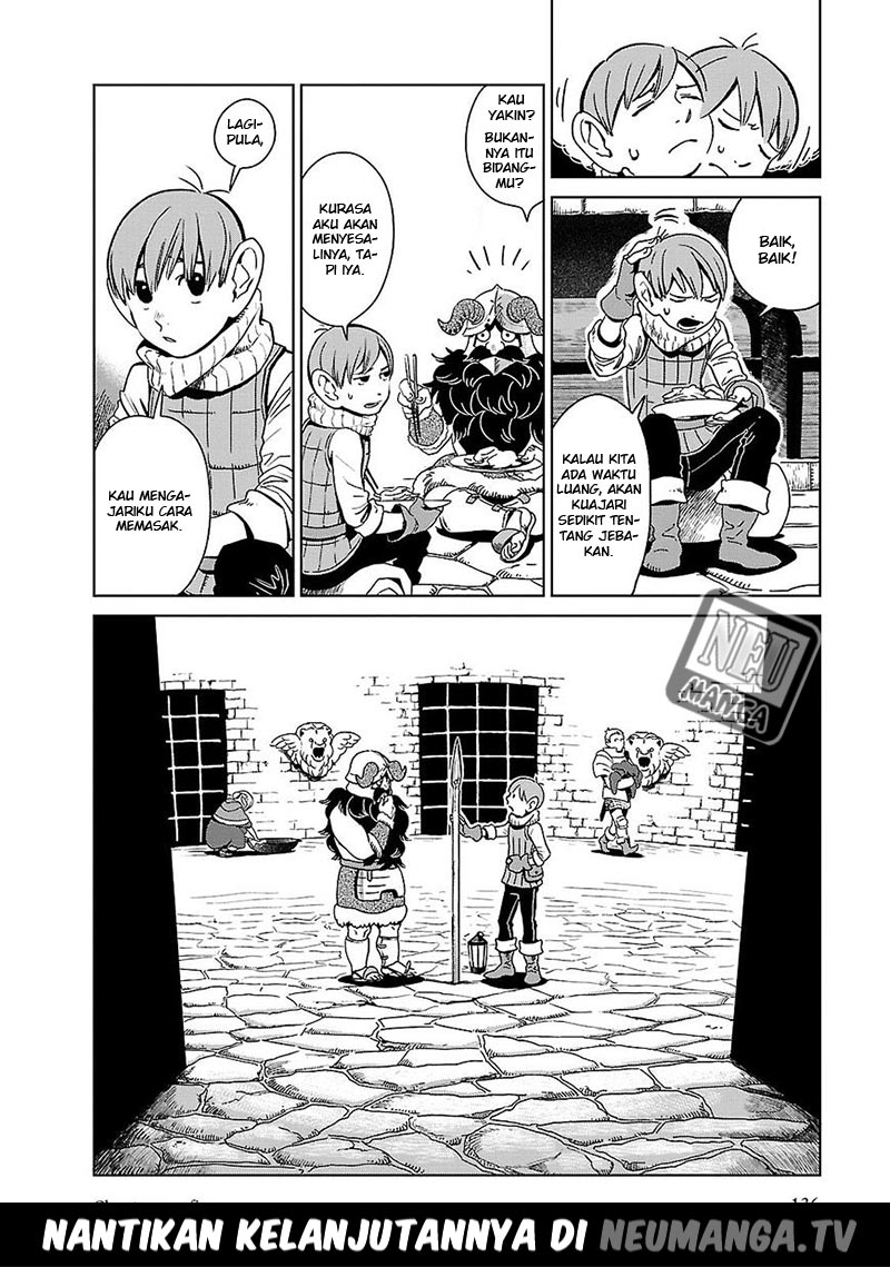Halaman 25 dari Dungeon Meshi Chapter 5