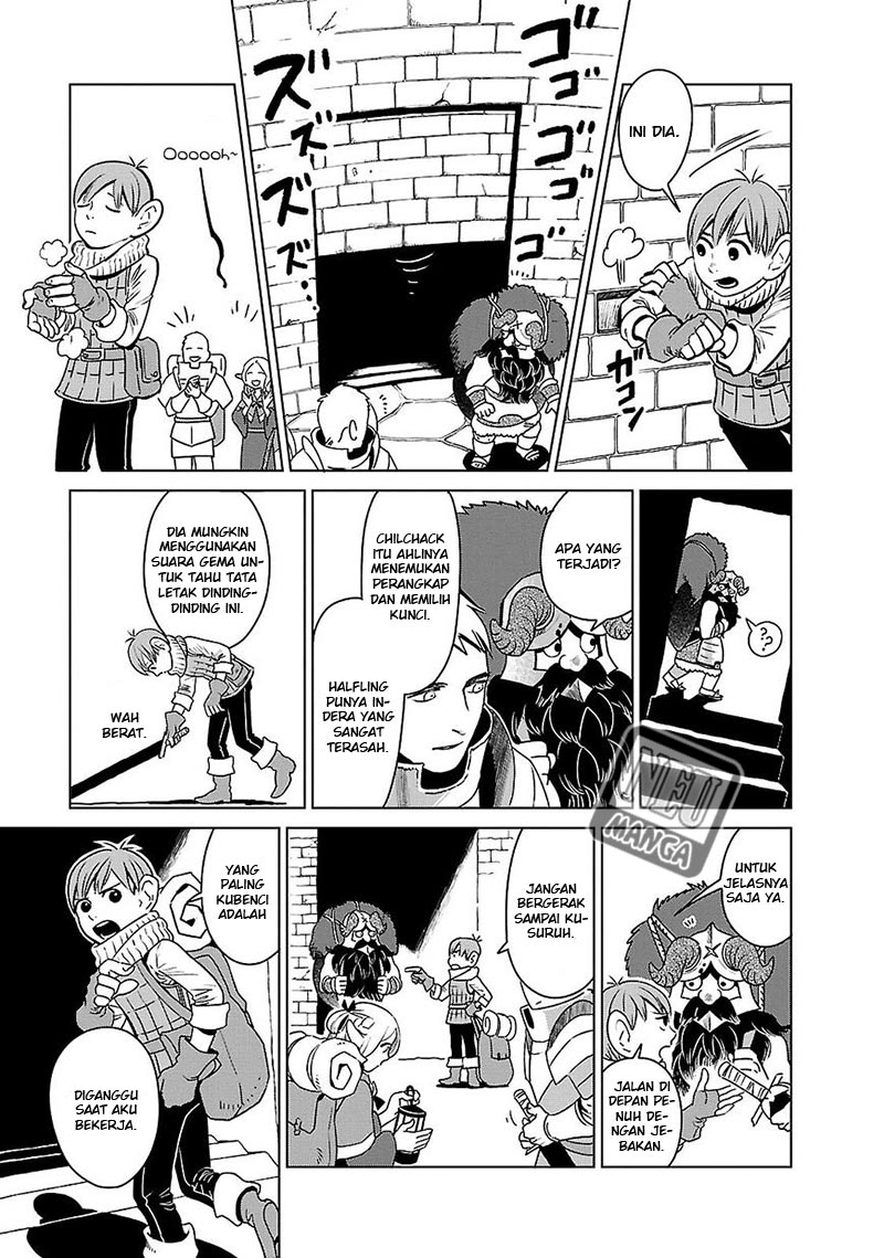 Halaman 4 dari Dungeon Meshi Chapter 5