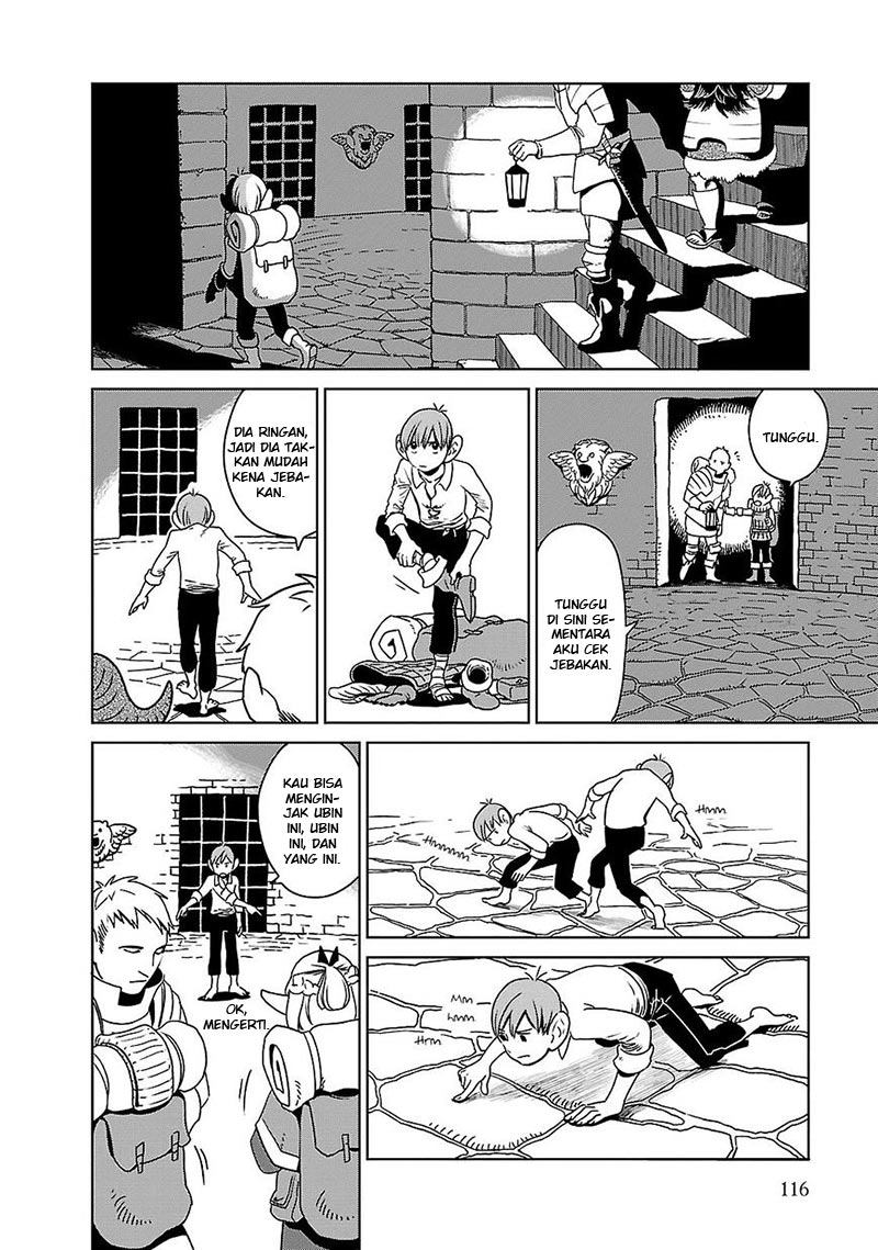 Halaman 5 dari Dungeon Meshi Chapter 5