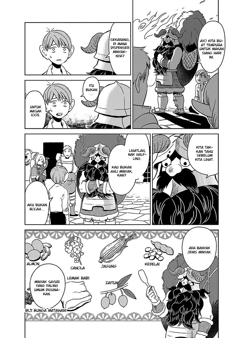 Halaman 9 dari Dungeon Meshi Chapter 5