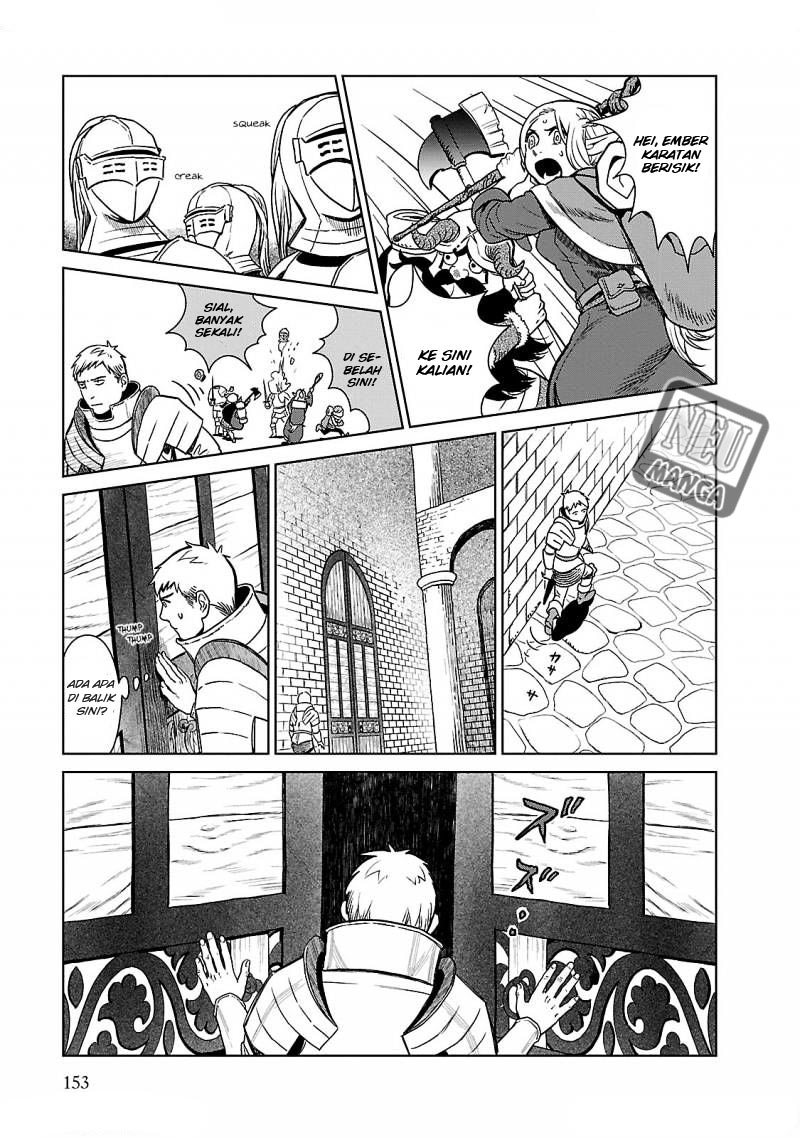 Halaman 18 dari Dungeon Meshi Chapter 6