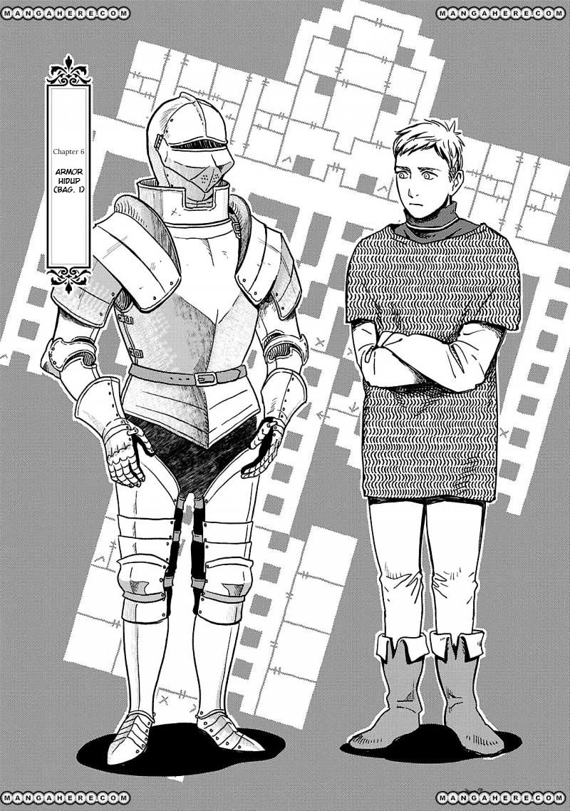 Halaman 2 dari Dungeon Meshi Chapter 6