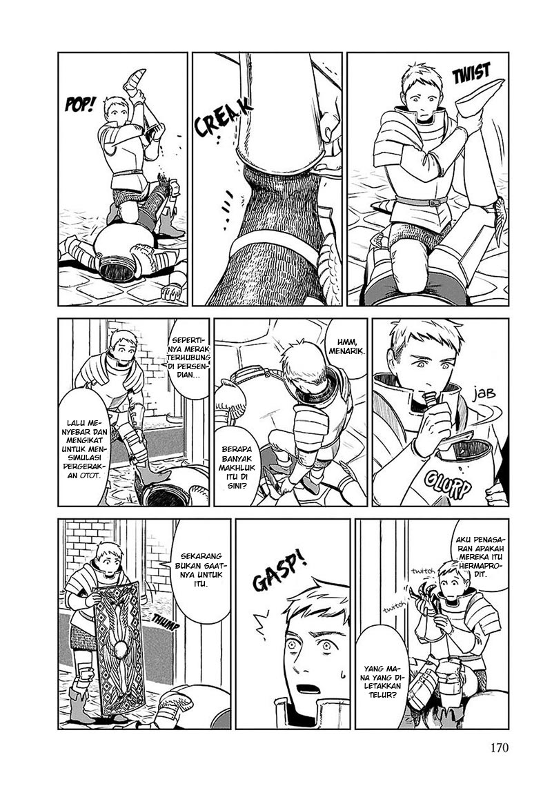 Halaman 11 dari Dungeon Meshi Chapter 7