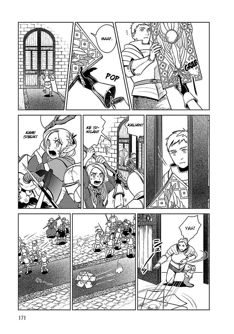 Halaman 12 dari Dungeon Meshi Chapter 7