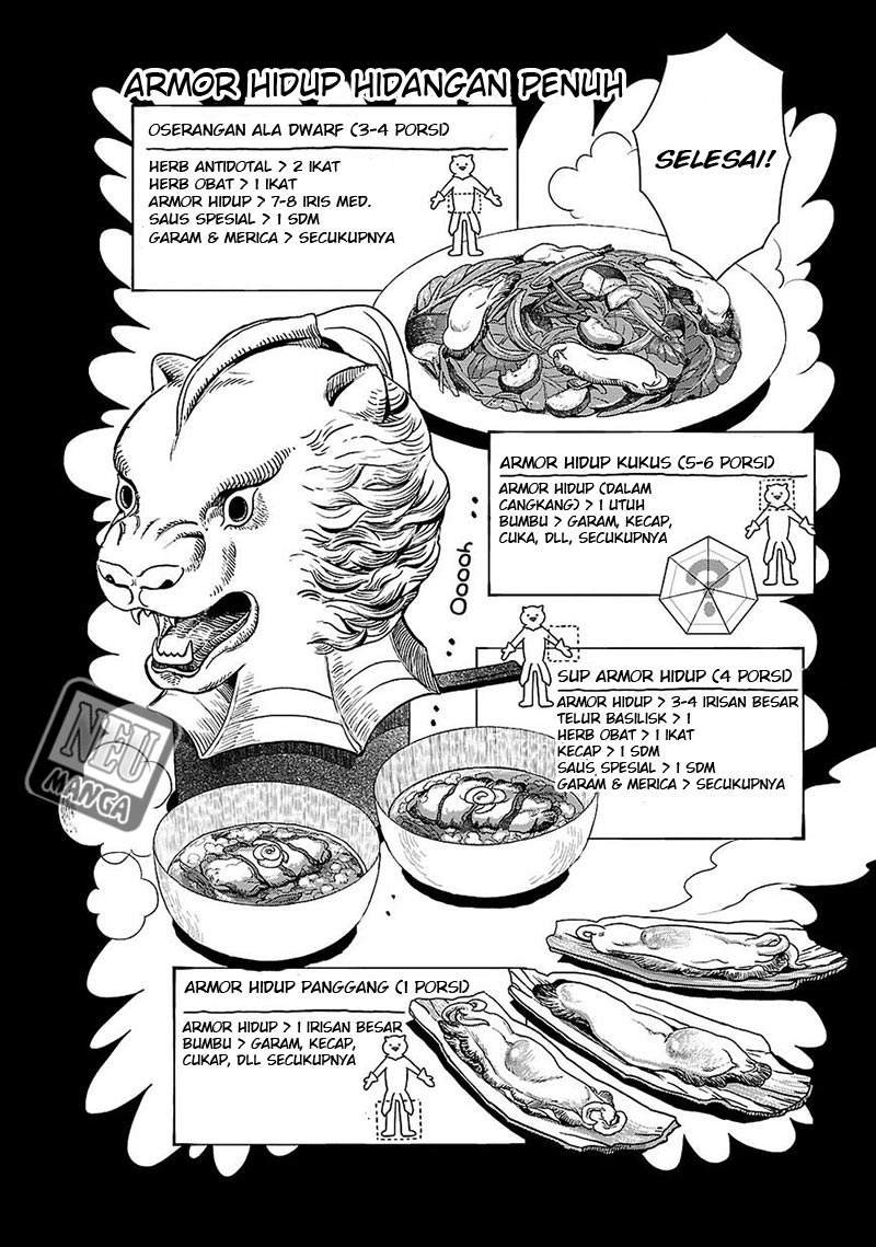 Halaman 19 dari Dungeon Meshi Chapter 7