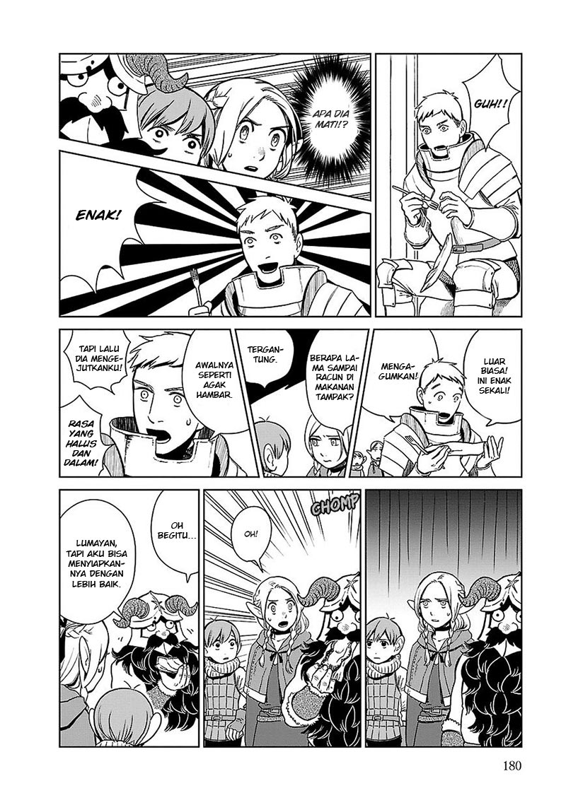 Halaman 21 dari Dungeon Meshi Chapter 7
