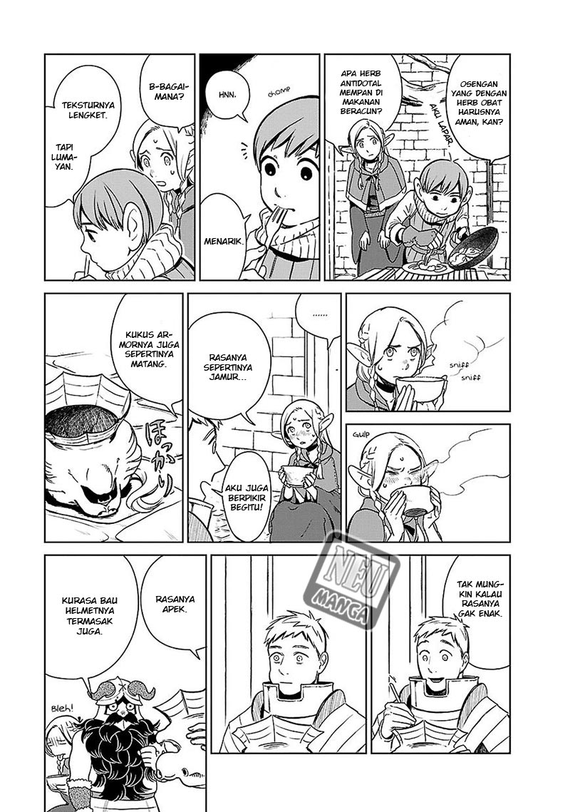 Halaman 22 dari Dungeon Meshi Chapter 7