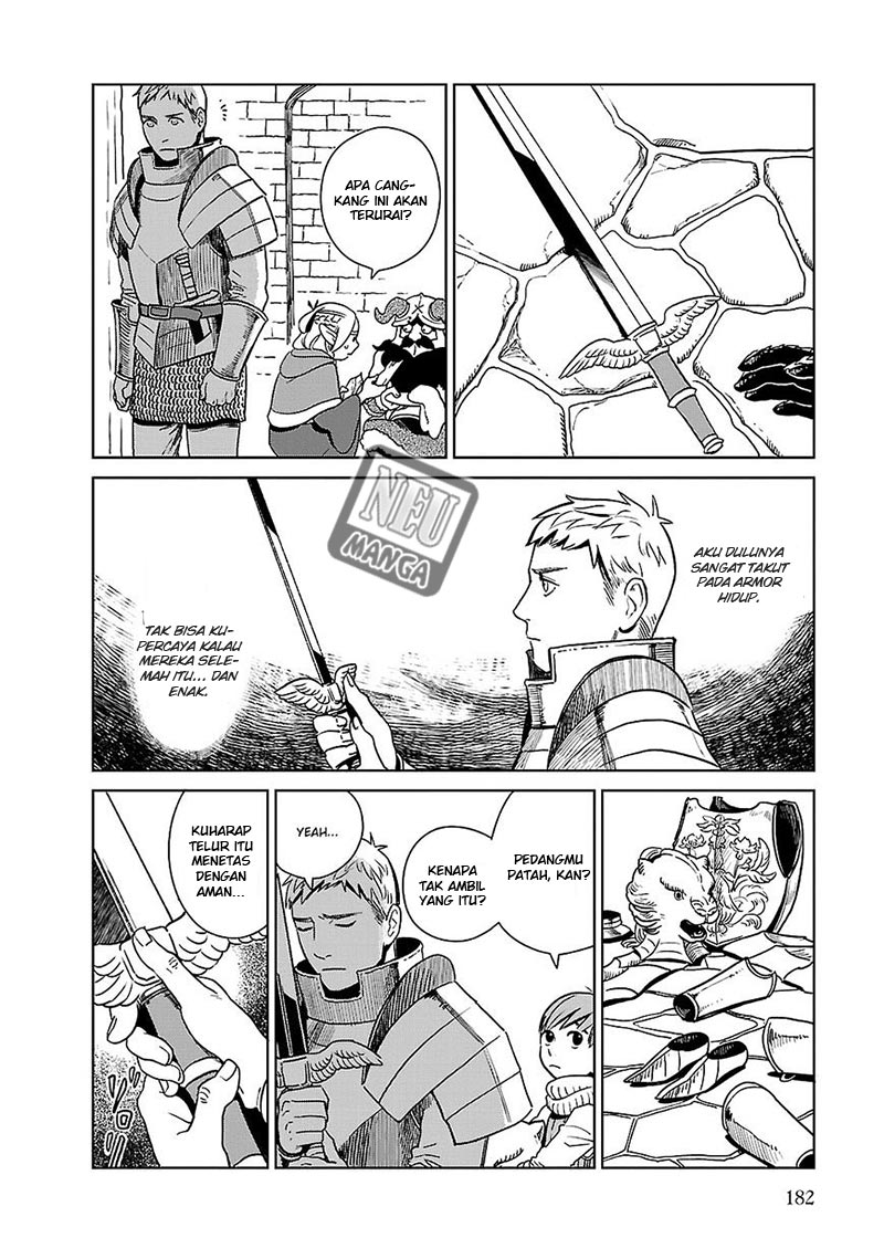 Halaman 23 dari Dungeon Meshi Chapter 7