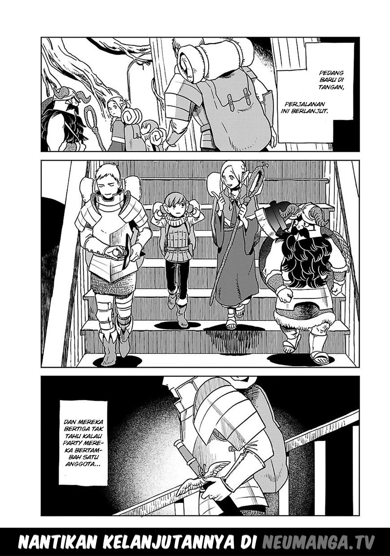 Halaman 25 dari Dungeon Meshi Chapter 7