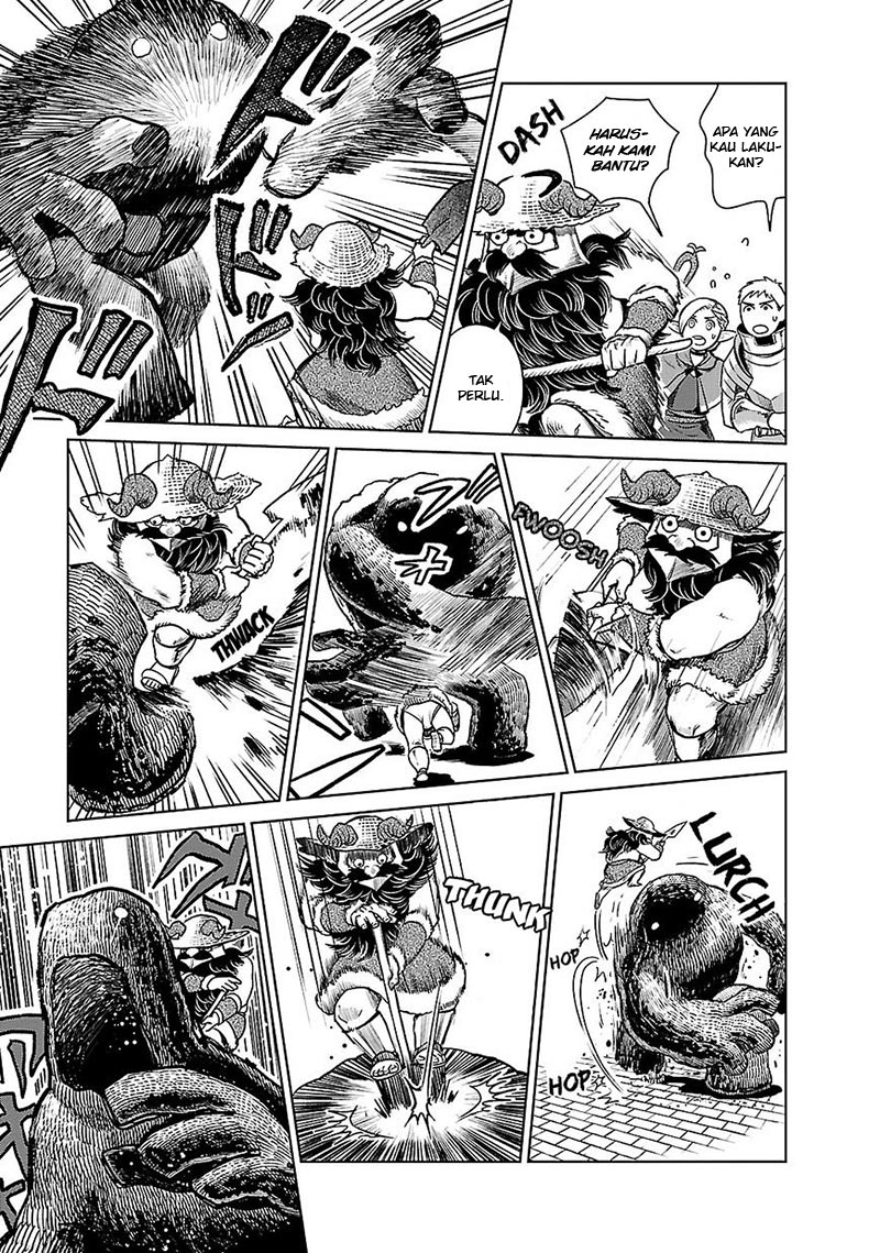Halaman 13 dari Dungeon Meshi Chapter 8