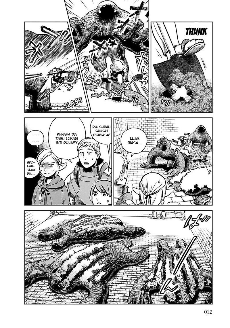 Halaman 14 dari Dungeon Meshi Chapter 8