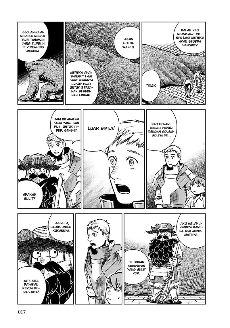 Halaman 19 dari Dungeon Meshi Chapter 8