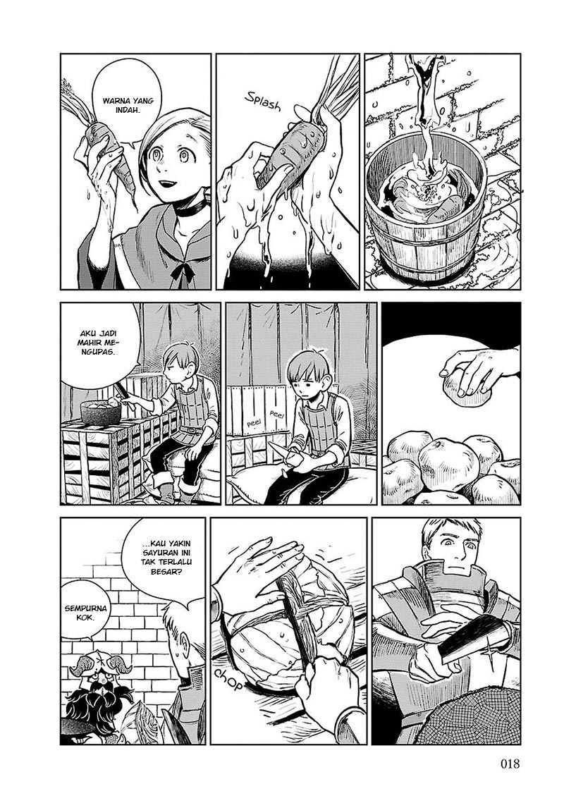 Halaman 20 dari Dungeon Meshi Chapter 8