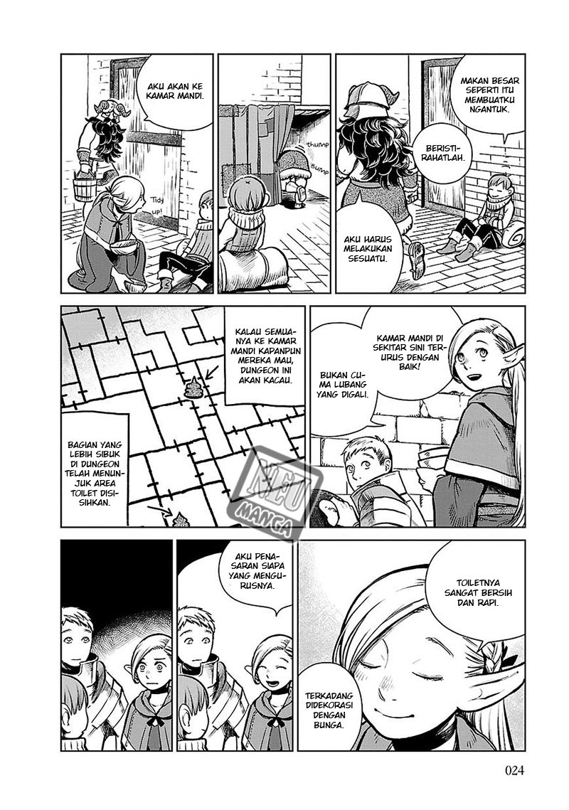 Halaman 26 dari Dungeon Meshi Chapter 8