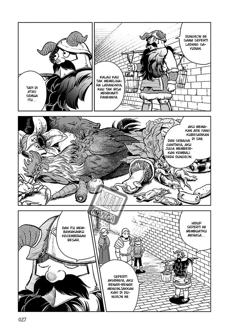 Halaman 29 dari Dungeon Meshi Chapter 8