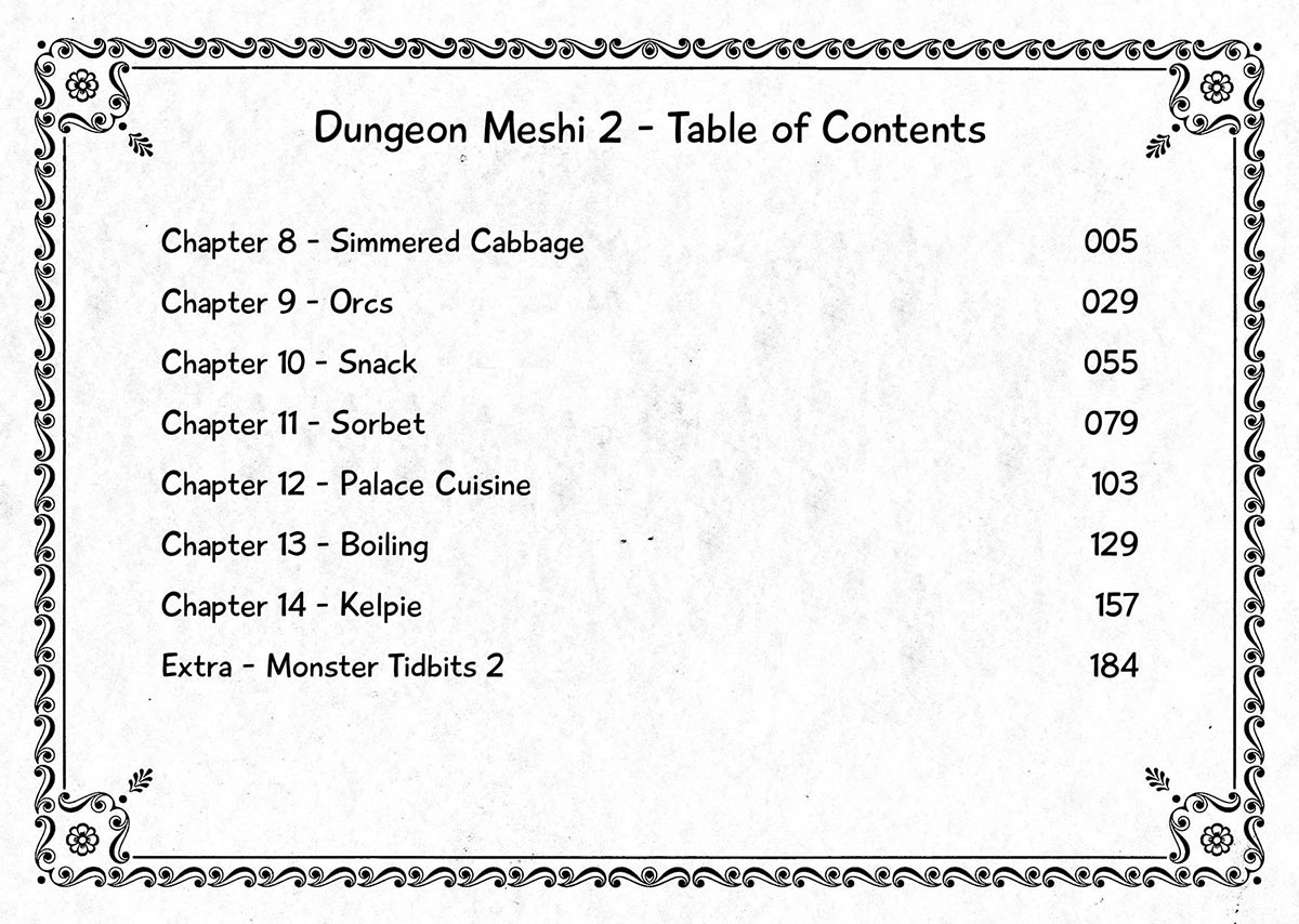 Halaman 5 dari Dungeon Meshi Chapter 8