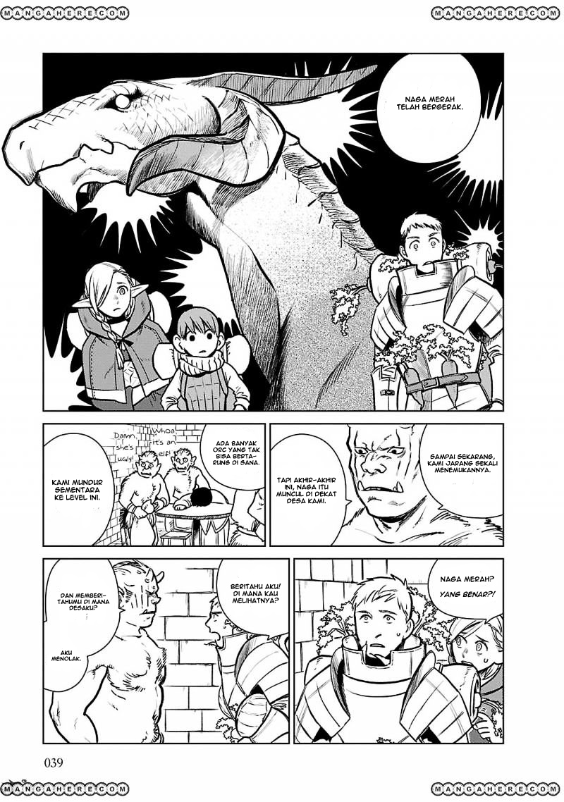 Halaman 11 dari Dungeon Meshi Chapter 9