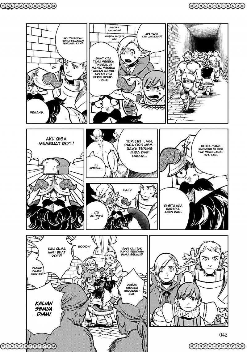 Halaman 14 dari Dungeon Meshi Chapter 9