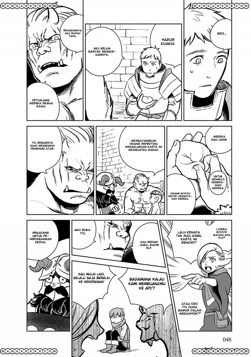 Halaman 20 dari Dungeon Meshi Chapter 9