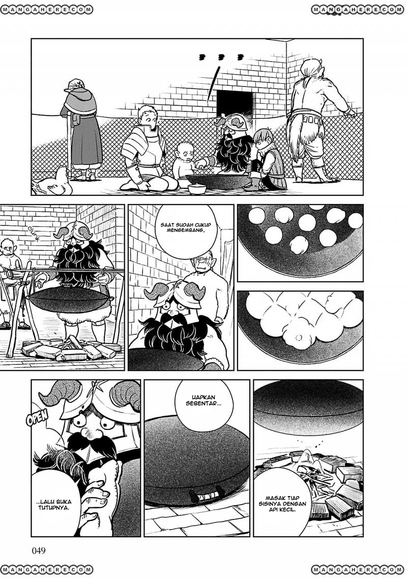 Halaman 21 dari Dungeon Meshi Chapter 9