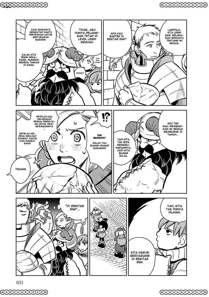 Halaman 3 dari Dungeon Meshi Chapter 9