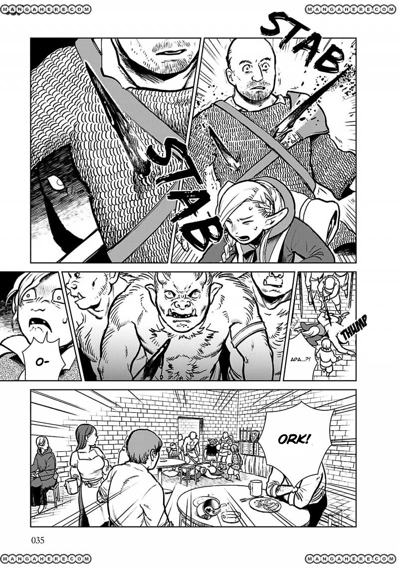 Halaman 7 dari Dungeon Meshi Chapter 9