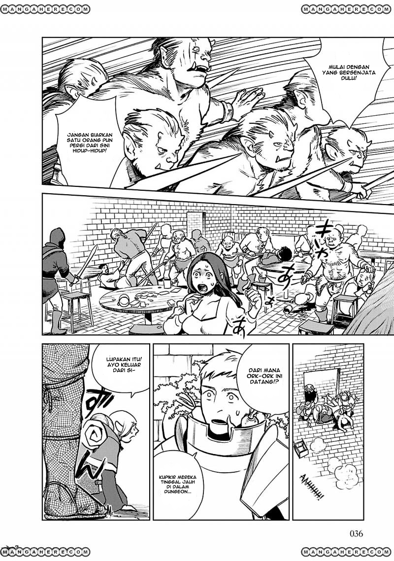 Halaman 8 dari Dungeon Meshi Chapter 9