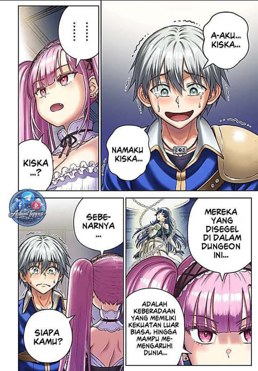 Dungeon ni Hisomu Yandere na Kanojo ni Ore wa Nando mo Korosareru chapter 36.1 halaman 4