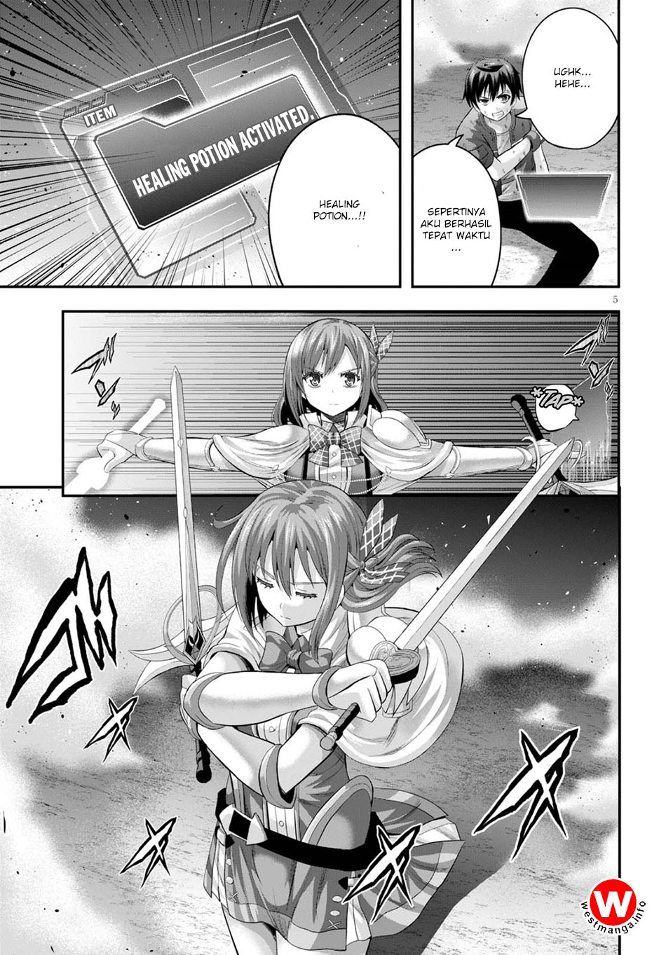 Halaman 6 dari Ecstas Online Chapter 13
