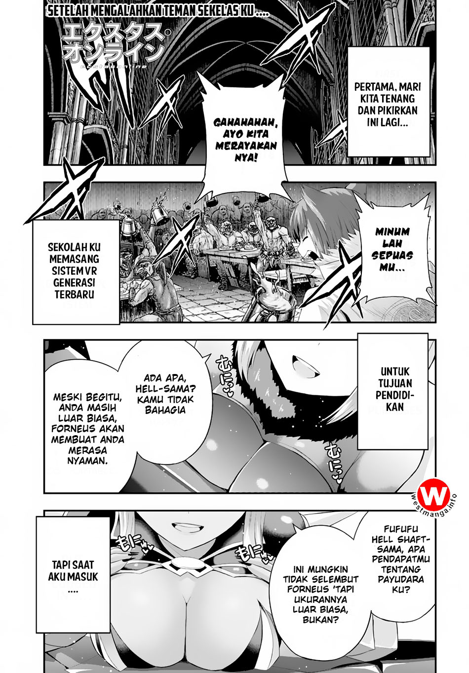 Halaman 2 dari Ecstas Online Chapter 4