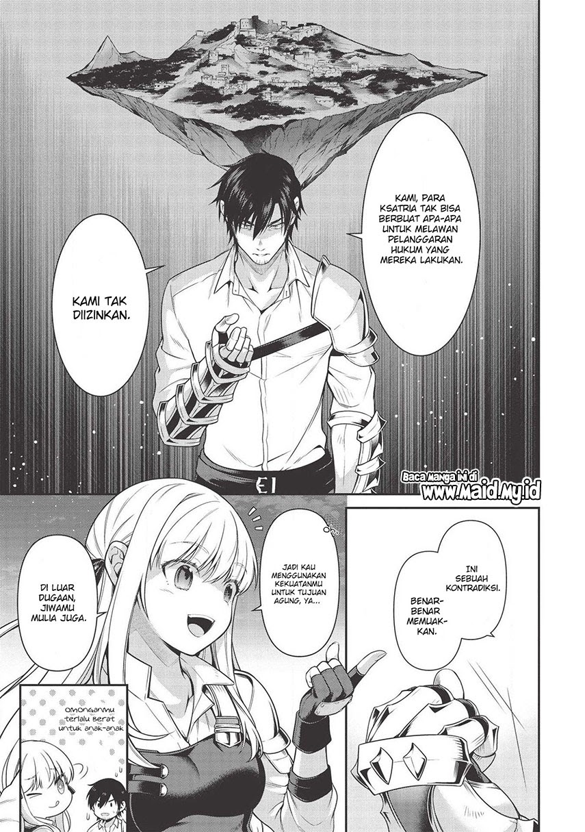 Halaman 12 dari Eiyuu-ou, Bu o Kiwameru Tame Tensei Su: Soshite, Sekai Saikyou no Minarai Kishi Chapter 8.1