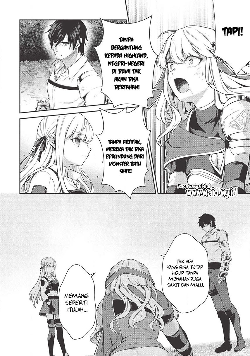 Halaman 13 dari Eiyuu-ou, Bu o Kiwameru Tame Tensei Su: Soshite, Sekai Saikyou no Minarai Kishi Chapter 8.1