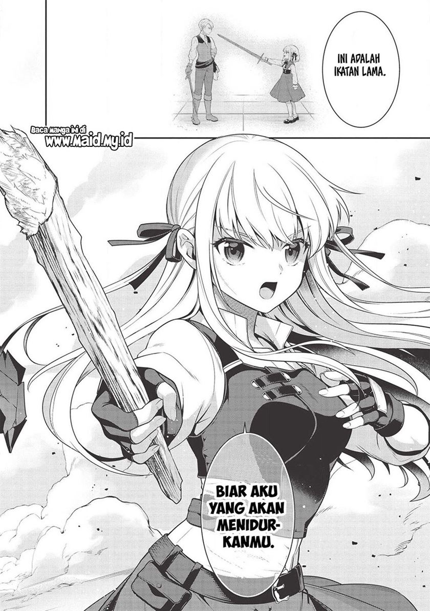 Halaman 21 dari Eiyuu-ou, Bu o Kiwameru Tame Tensei Su: Soshite, Sekai Saikyou no Minarai Kishi Chapter 9