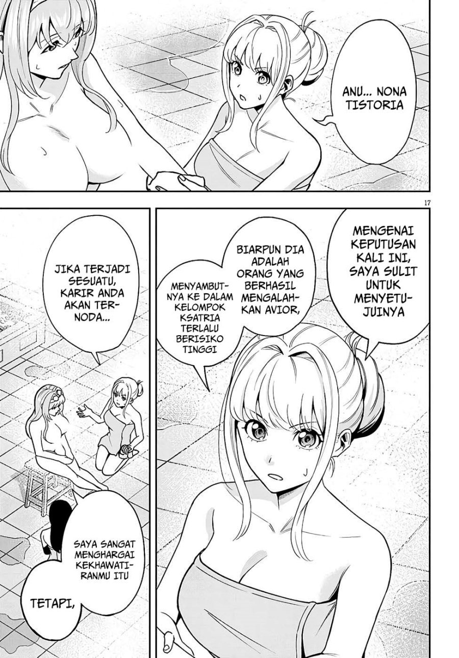 Eiyuu Onna Kishi ni Yuunou to Bareta Ore no Bijin Harem Kishidan: Gaikaku Hikume no Kijutsu Kishidan chapter 8 halaman 16