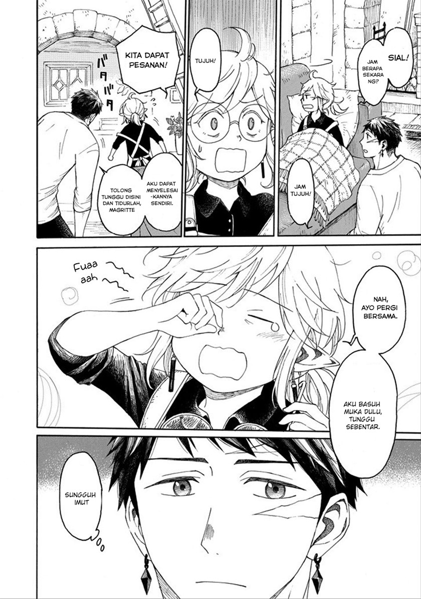 Halaman 5 dari Elf to Shuryoushi no Item Koubou Chapter 0