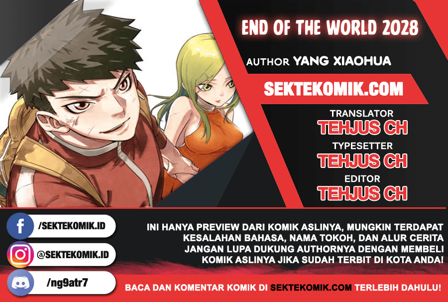 Halaman 1 dari End of The World 2028 Chapter 1