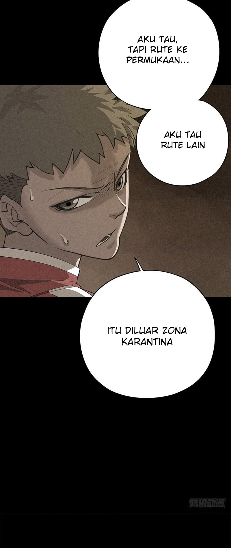 Halaman 18 dari End of The World 2028 Chapter 10