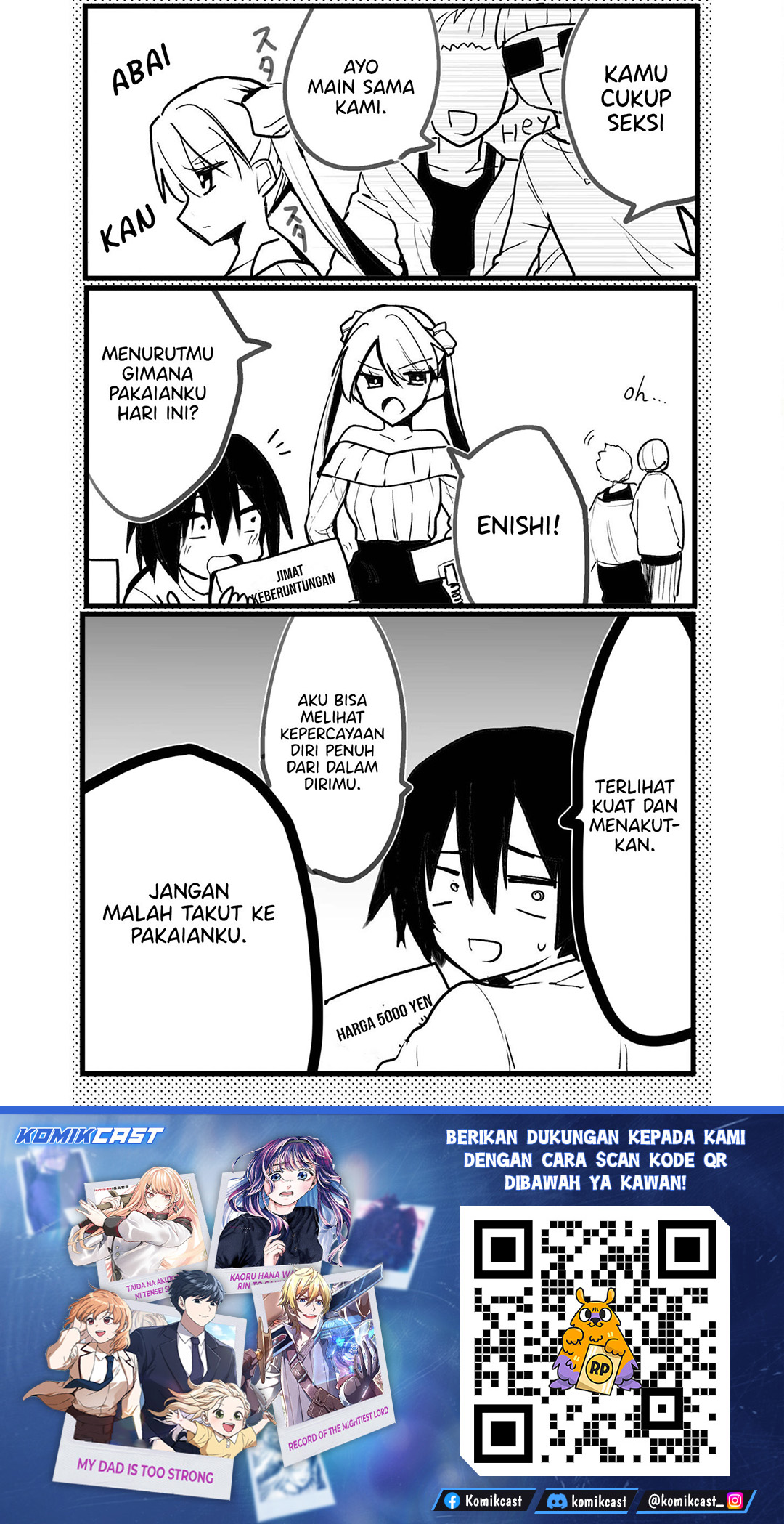 Halaman 19 dari Enishi-kun wa Masho (Harem) Taishitsu ni Mezamemashita Chapter 10