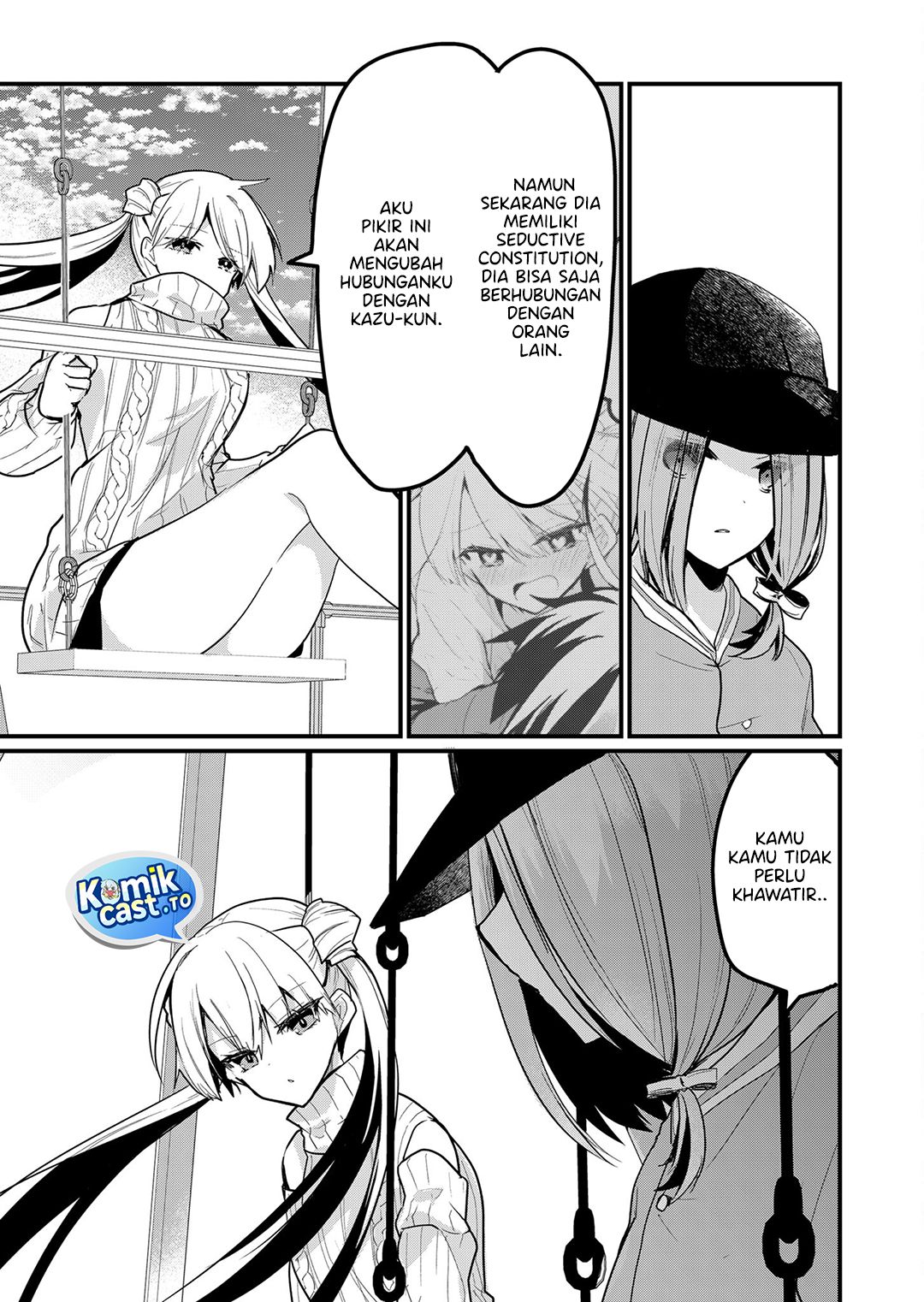 Halaman 10 dari Enishi-kun wa Masho (Harem) Taishitsu ni Mezamemashita Chapter 15