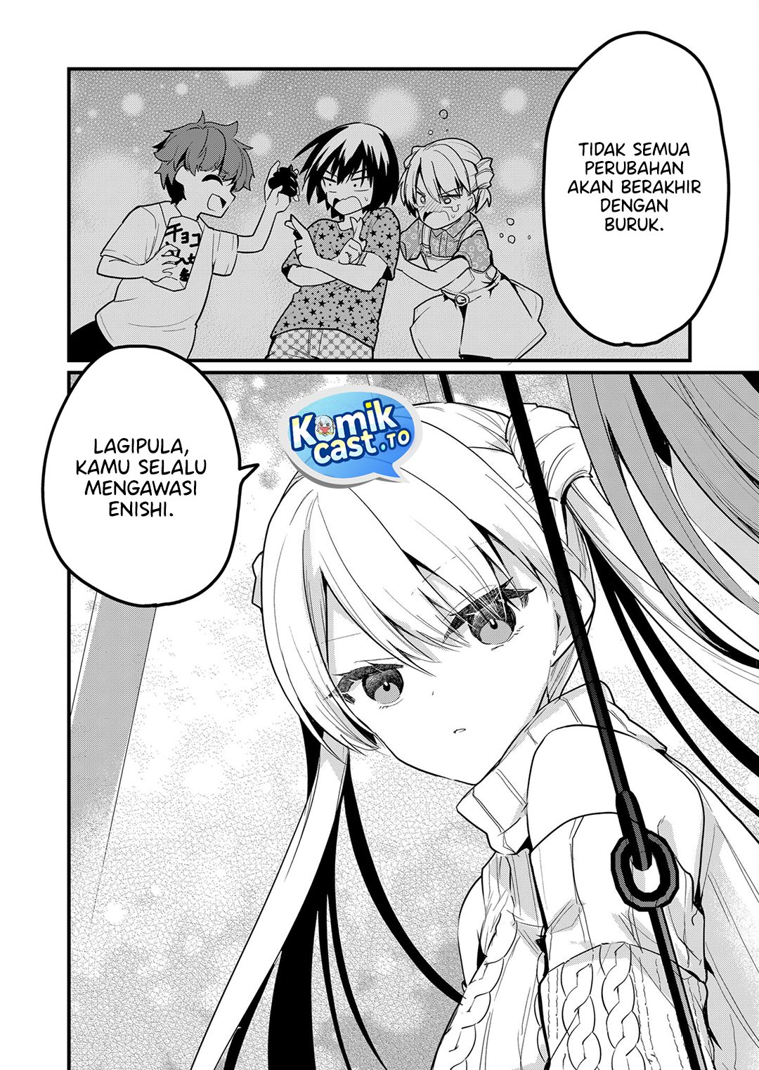 Halaman 11 dari Enishi-kun wa Masho (Harem) Taishitsu ni Mezamemashita Chapter 15