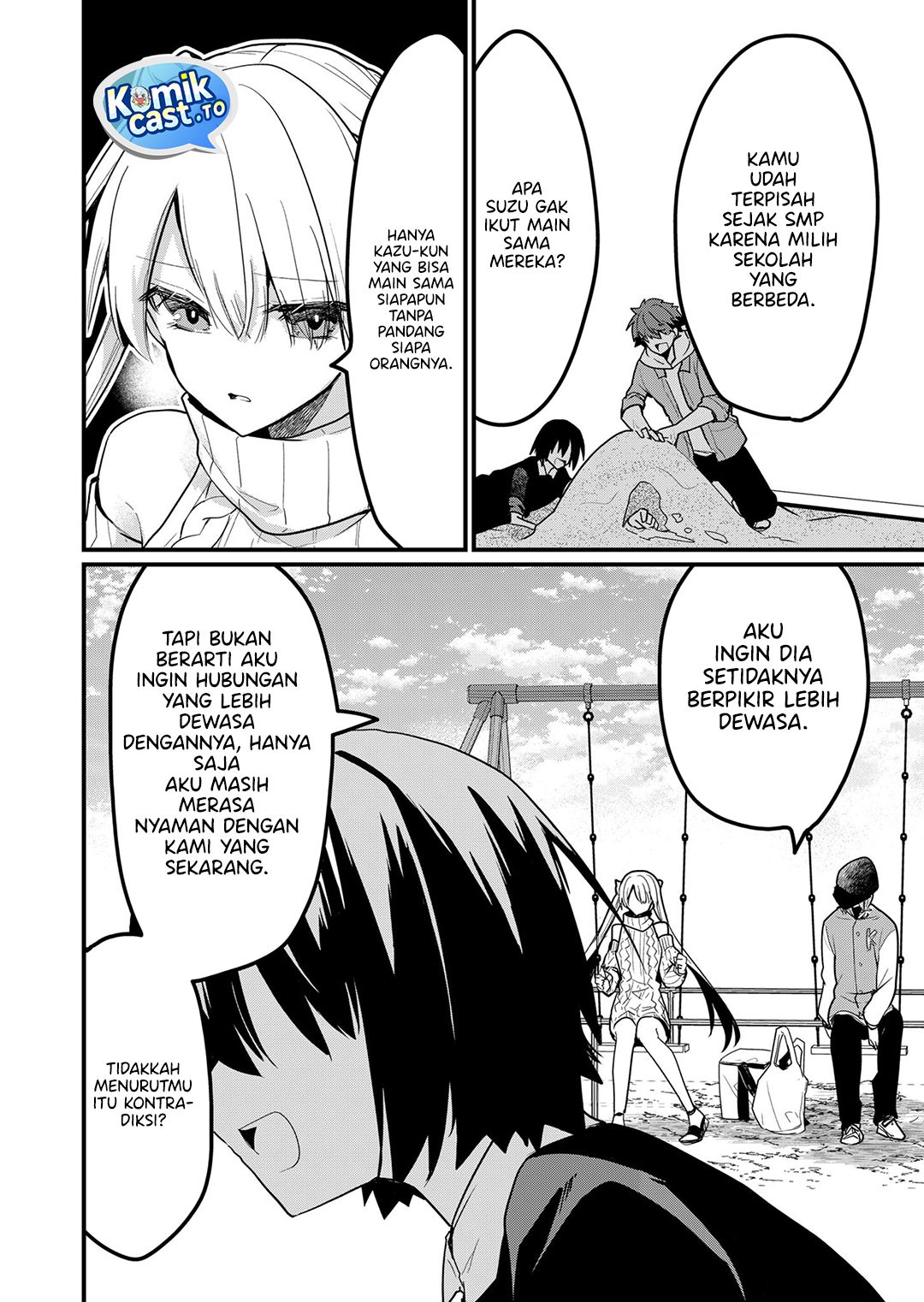 Halaman 9 dari Enishi-kun wa Masho (Harem) Taishitsu ni Mezamemashita Chapter 15
