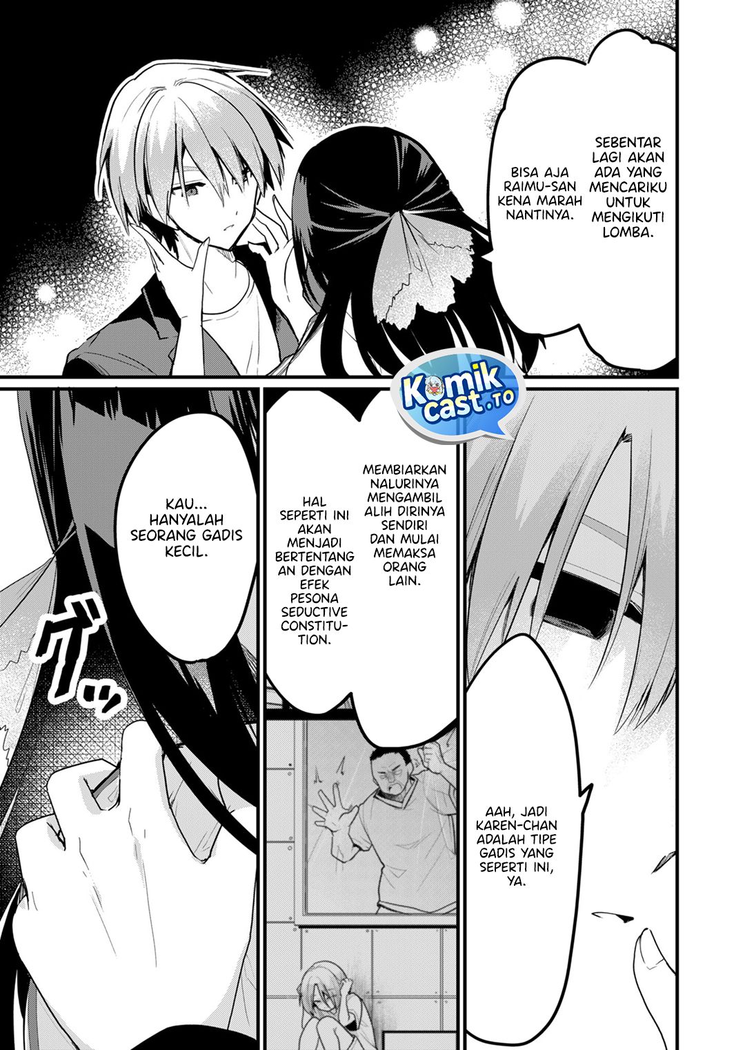 Halaman 12 dari Enishi-kun wa Masho (Harem) Taishitsu ni Mezamemashita Chapter 21