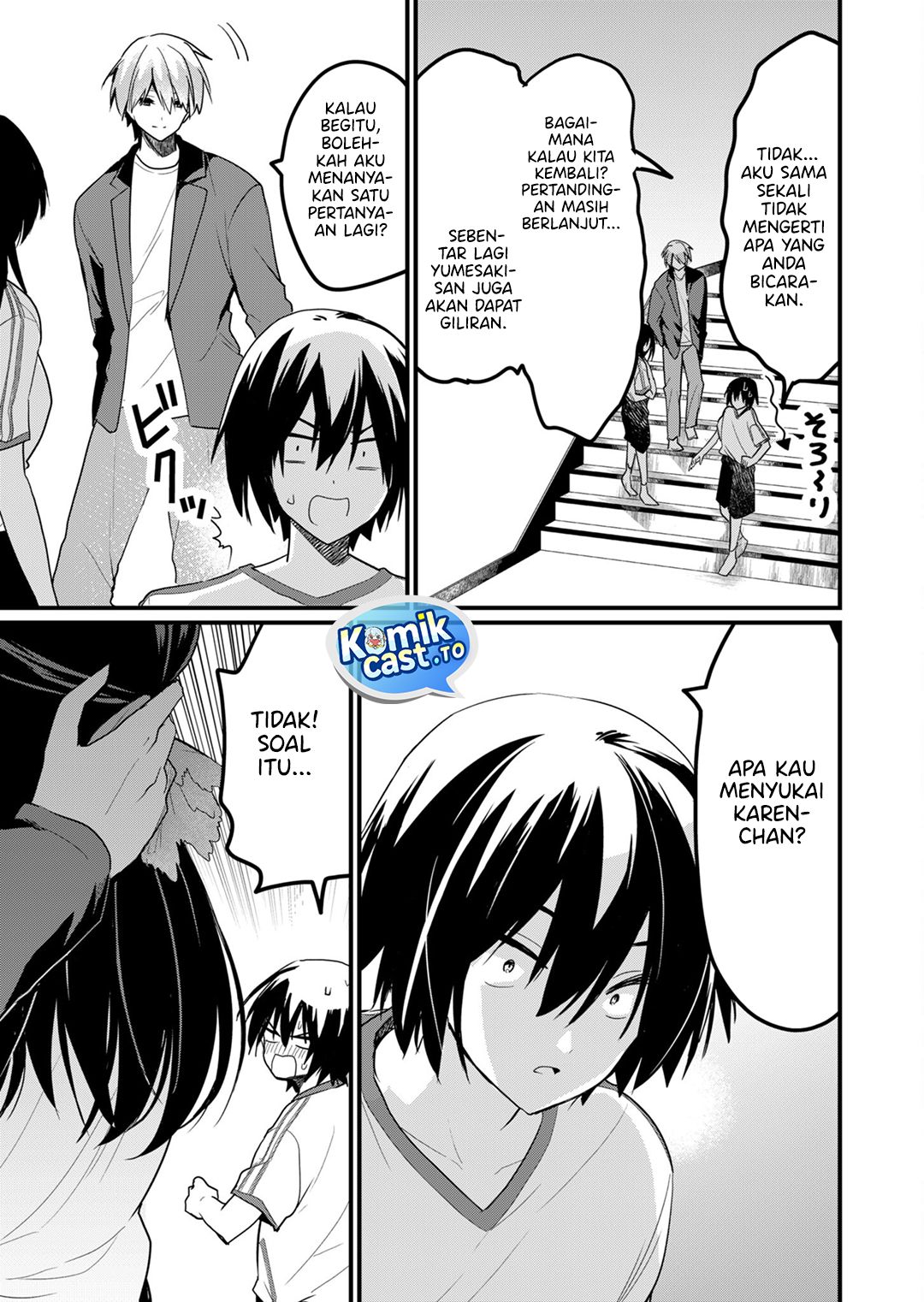 Halaman 8 dari Enishi-kun wa Masho (Harem) Taishitsu ni Mezamemashita Chapter 21