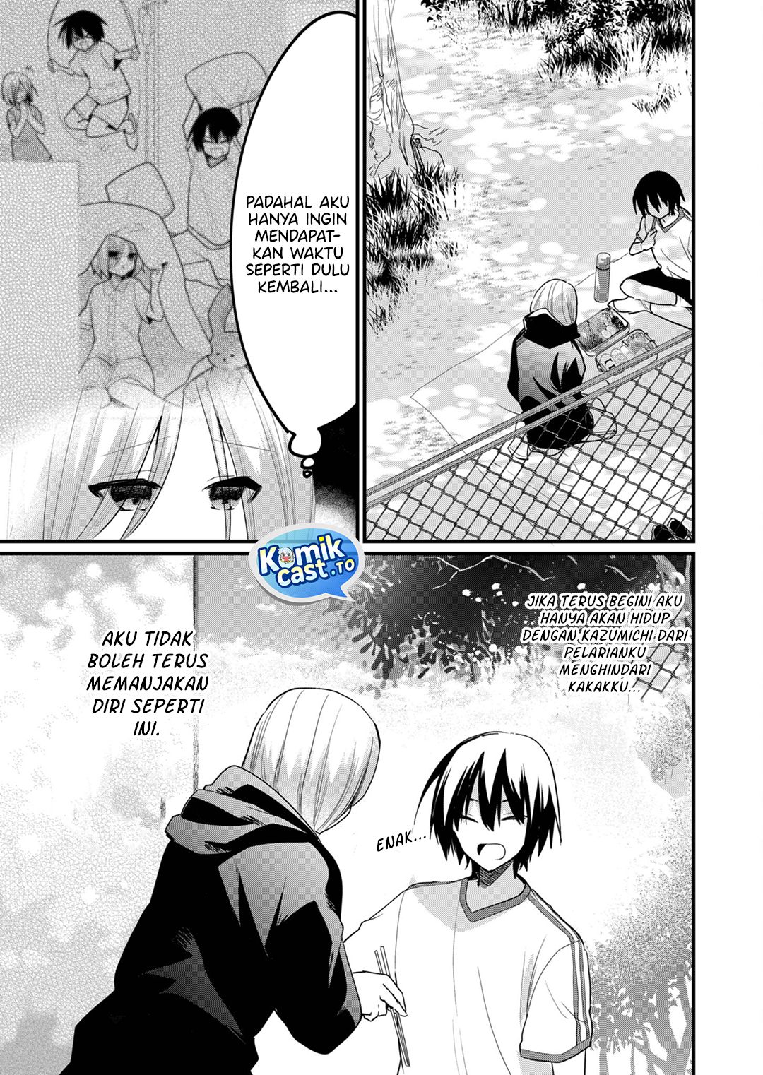 Halaman 12 dari Enishi-kun wa Masho (Harem) Taishitsu ni Mezamemashita Chapter 22