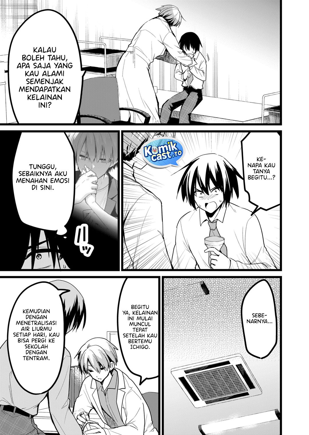 Halaman 10 dari Enishi-kun wa Masho (Harem) Taishitsu ni Mezamemashita Chapter 24