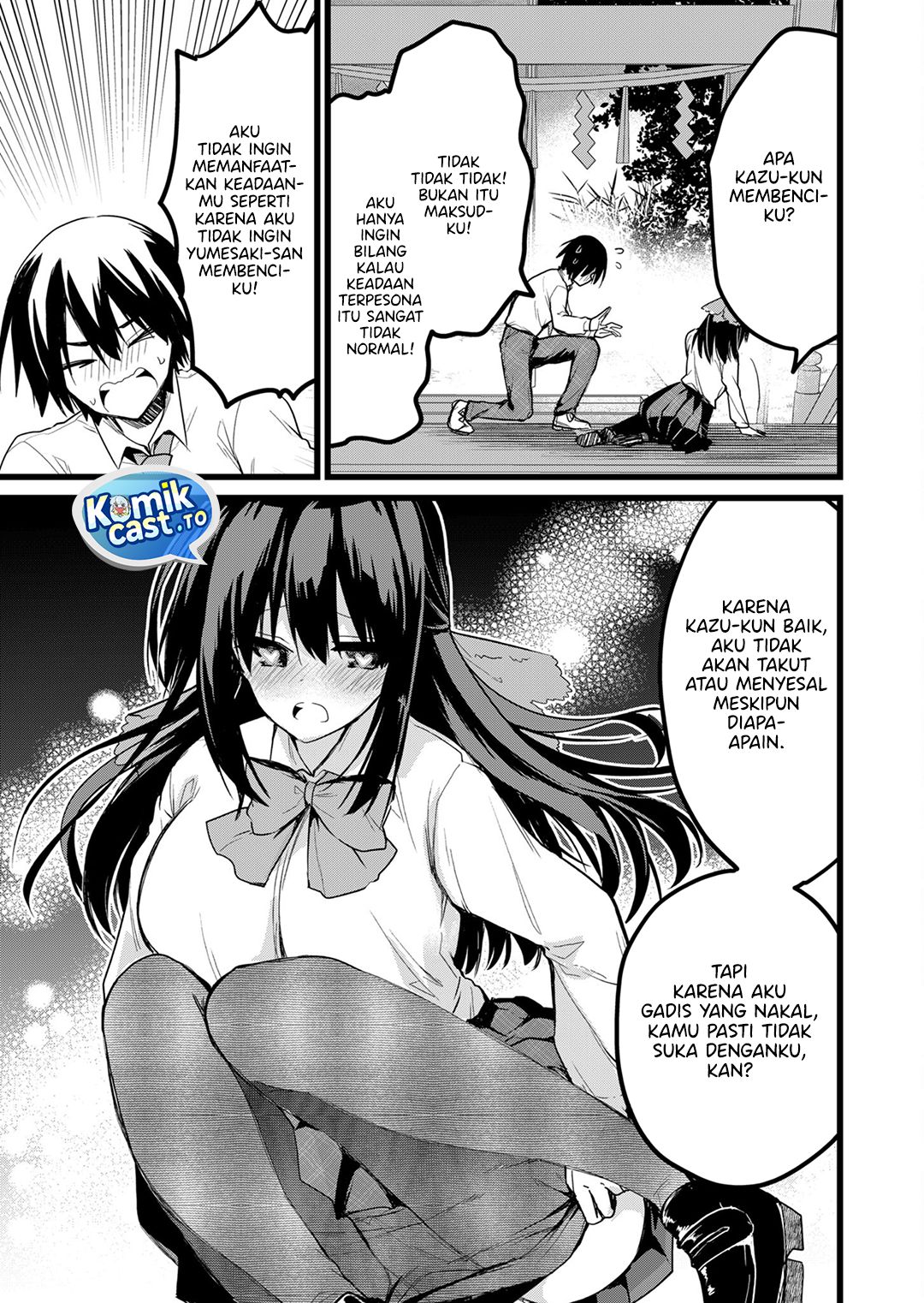 Halaman 8 dari Enishi-kun wa Masho (Harem) Taishitsu ni Mezamemashita Chapter 26