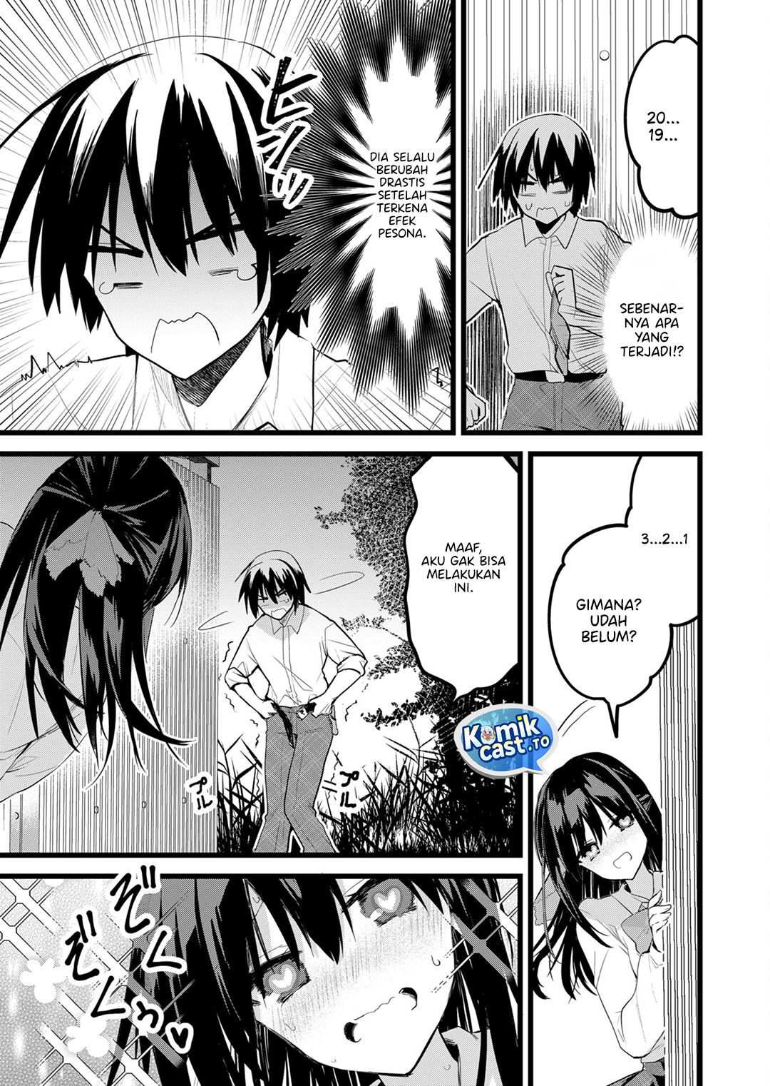 Halaman 10 dari Enishi-kun wa Masho (Harem) Taishitsu ni Mezamemashita Chapter 33