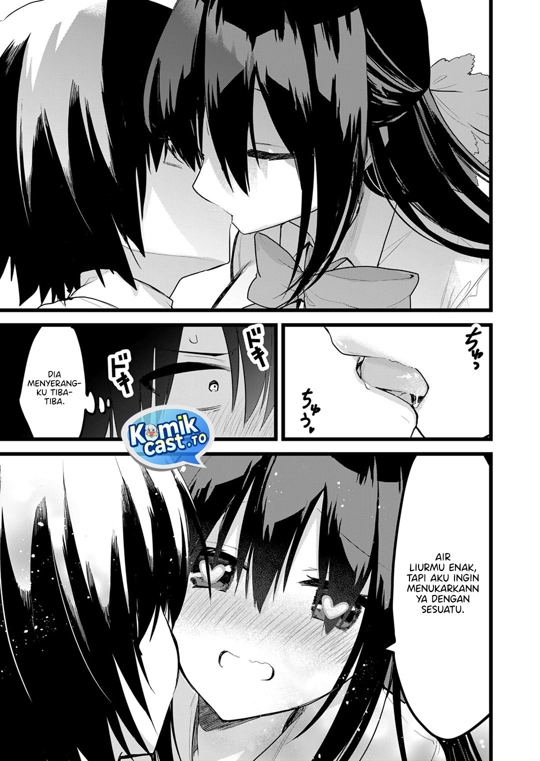 Halaman 6 dari Enishi-kun wa Masho (Harem) Taishitsu ni Mezamemashita Chapter 33