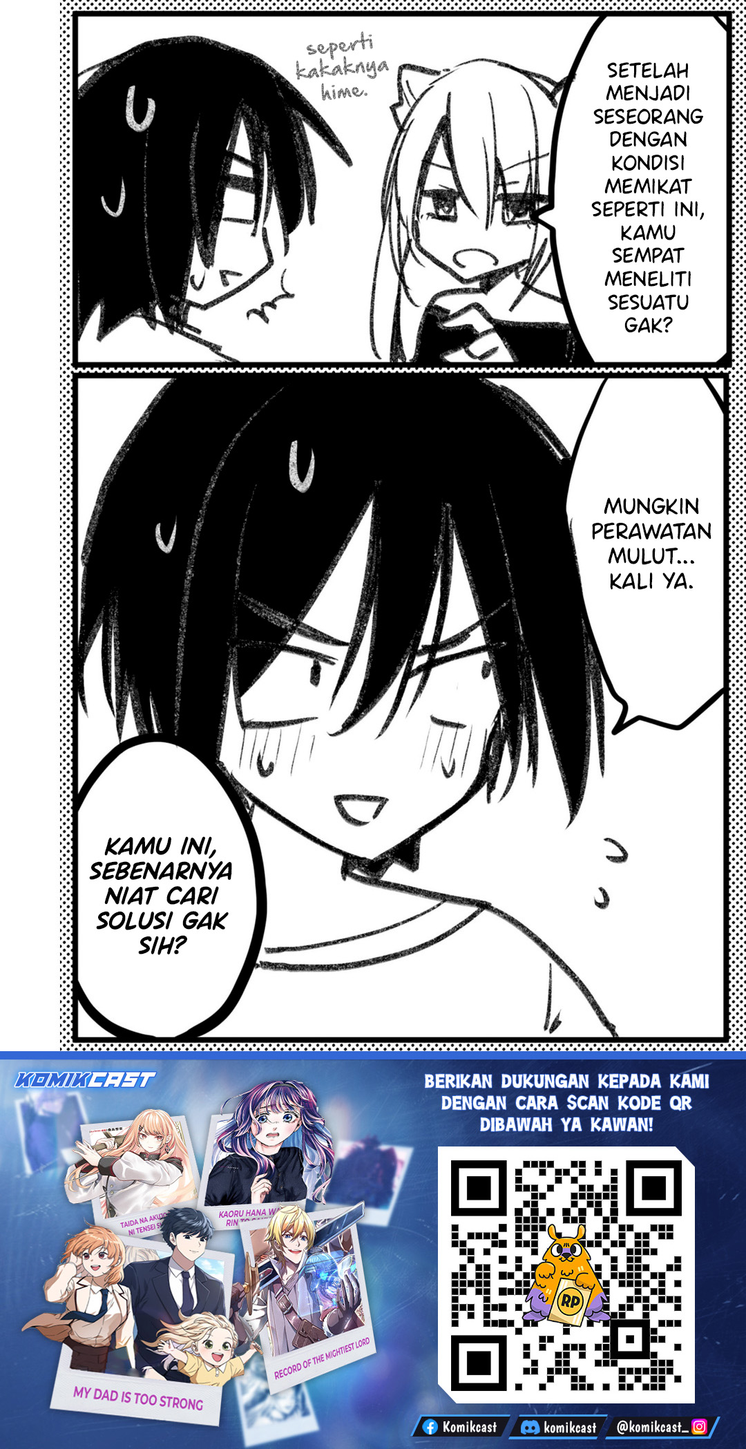 Halaman 18 dari Enishi-kun wa Masho (Harem) Taishitsu ni Mezamemashita Chapter 34